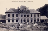 Saint-Poncy - Mairie et Maison d'École