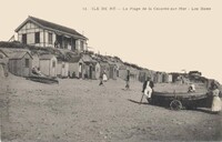 La Plage de la Couarde sur Mer. Les Bains