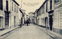 Canton de St-Martin-de-Ré. Rue du Marché