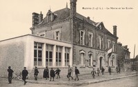 Mazières - La Mairie et les Écoles