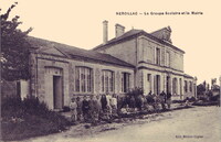 Nercillac - Le Groupe Scolaire et la Mairie