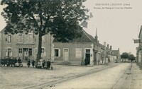 Germigny-l'Exempt - Bureau de Poste et Place du Marché