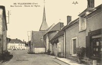 Rue Centrale - Abside de l'Eglise