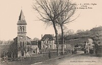 L'Eglise et le Champ de Foire