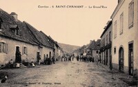 Saint-Chamant - La Grande Rue