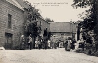 Saint-Merd-les-Oussines - La Rue du Pont Neuf