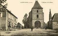 Saint-Paul - Eglise et Place
