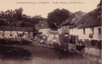 Vieilles maisons sur le Haut Vèzère