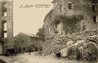 Marignana - Entrée du Village