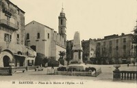 Place de la Mairie et l'Église