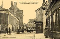 La Rue des Ponts et le Marché Couvert