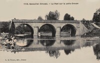 Genouillac - Le Pont sur la petite Creuse
