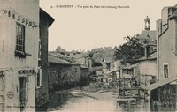 Vue prise du Pont du faubourg Charrault