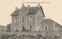 Sainte-Ouenne - Mairie et Maison d'Ecole