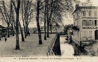 Place de la République et la Crempse