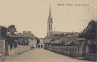 Neuvic - Entrée du Bourg, Le Clocher