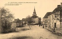 Saint-Paul-la-Roche - vue Générale du Village 