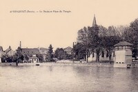 Le Doubs et Place du Temple