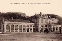 La Gare de la Mouillère et le Fort Beauregard