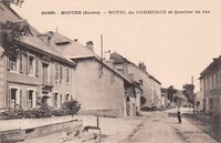 Mouthe - Hôtel du Commerce et Quartier du Bas