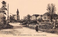 Valdahon - Les Écoles et L'Eglise