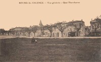 Bourg-lès-Valence - vue Générale Quai Thannharon