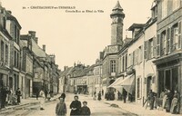 Châteauneuf-en-Thymerais - Grande Rue et Hôtel de Ville