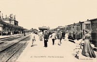 Une vue sur les Quais -La Gare