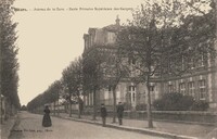 Illiers-Combray - Avenue de la Gare - École Primaire Supérieure des Garçons