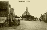 Saint-Pellerin - La Place - L'Église