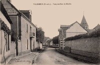 Villemeux-sur-Eure - Vue prise Rue du Moulin
