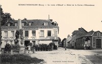 La route d'Elbeuf - Hôtel de la Corne d'Abondance