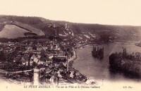 Vue sur la Ville et le Château Gaillard