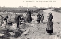 Penmarch - Route du Phare - Un Lavoir XVIIe siècle