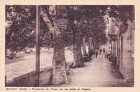 Quissac - Promenade du Tivoli sur les bords du Vidourle