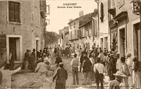 Vauvert - Arrivée d'une Course