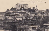 Castelnau-Barbarens - vue Générale