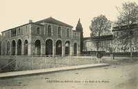 Castéra-Verduzan - La Halle et la Mairie