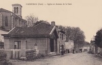 Eglise et Avenue de la Gare