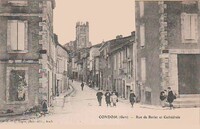 Rue de Barlet et Cathédrale