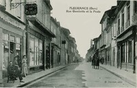 Rue Gambetta et la Poste