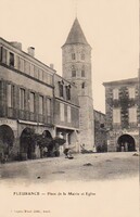 Place de la Mairie et Église