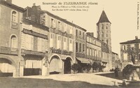 Place de L'Hôtel de Ville  le Clocher