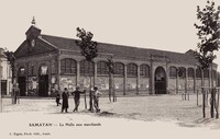 La halle aux marchands