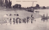 Barsac - Jonction du Ciron et de la Garonne