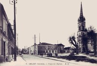 Belin-Béliet - Place de l'Église