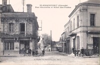 Rue Gambetta et Hôtel des Postes