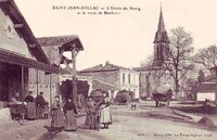 Saint-Jean-d'Illac - L'Entrée du Bourg et la route de Bordeaux