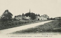 Saint-Quentin-de-Caplong - vue Générale