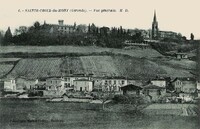 Sainte-Croix-du-Mont - vue Générale